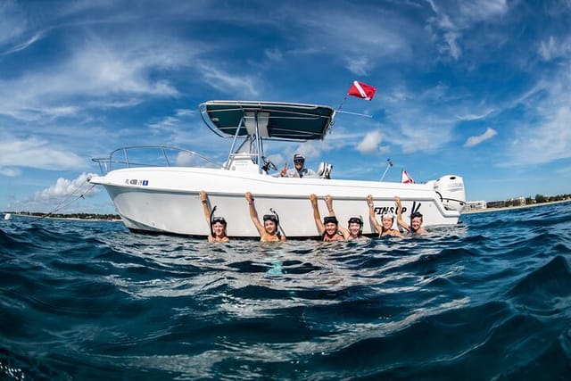 Snorkeling fun near Peanut Island